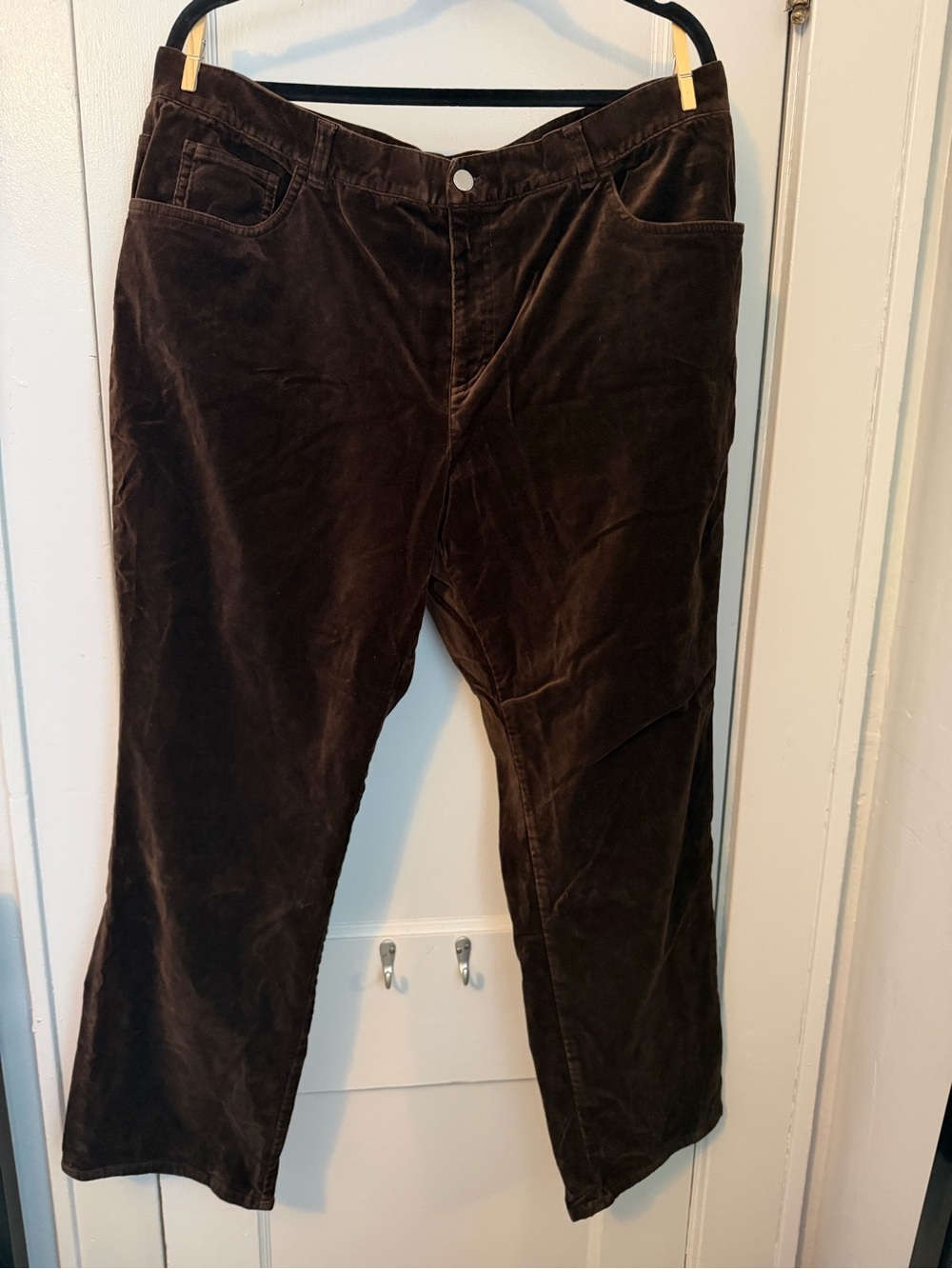 Lauren Ralph Lauren Women's Brown Corduroy Pants - Classic Casual Style